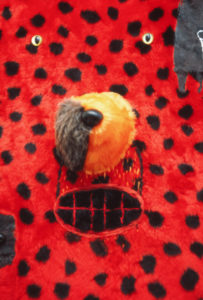 Jenny Dolezel, Memory (Ladybird Fur Roll code #893), 1994 (detail).