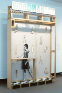 Monique Redmond, Woodman & Son, 1992-94 (installation view). Mixed media installation.