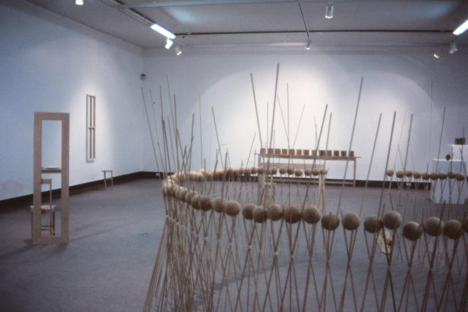 Kazu Nakagawa: A Survey of Works from 1990-1996, 1996 (installation view).