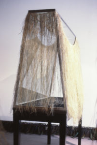 Maureen Lander: Grass Skirts, 1996 (installation view).