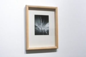 Ole Toft, Untitled 2, 1995 (installation view). Pinhole camera, silver gelatin.