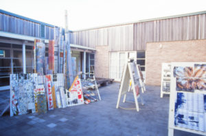 Jeff Thomson: JGTS Roofing Co., 2003 (installation view).