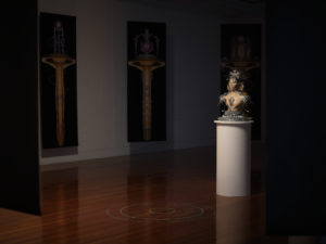 Xi Li, The Transcendence Labyrinth of Idols, 2022 (installation view). Photo by Sam Hartnett.