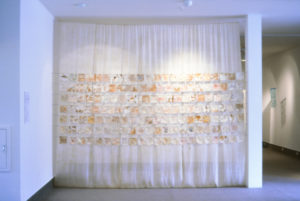 Ailie Snow, Illustrations from a diary, 2000 (installation view).