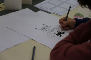 Autistic Comics (workshopping), Saturday 22 May 2023 session.